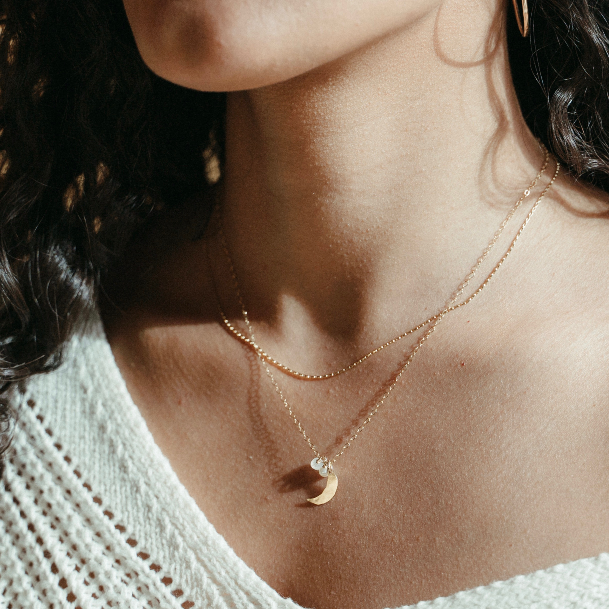 Box Chain Layering Necklace