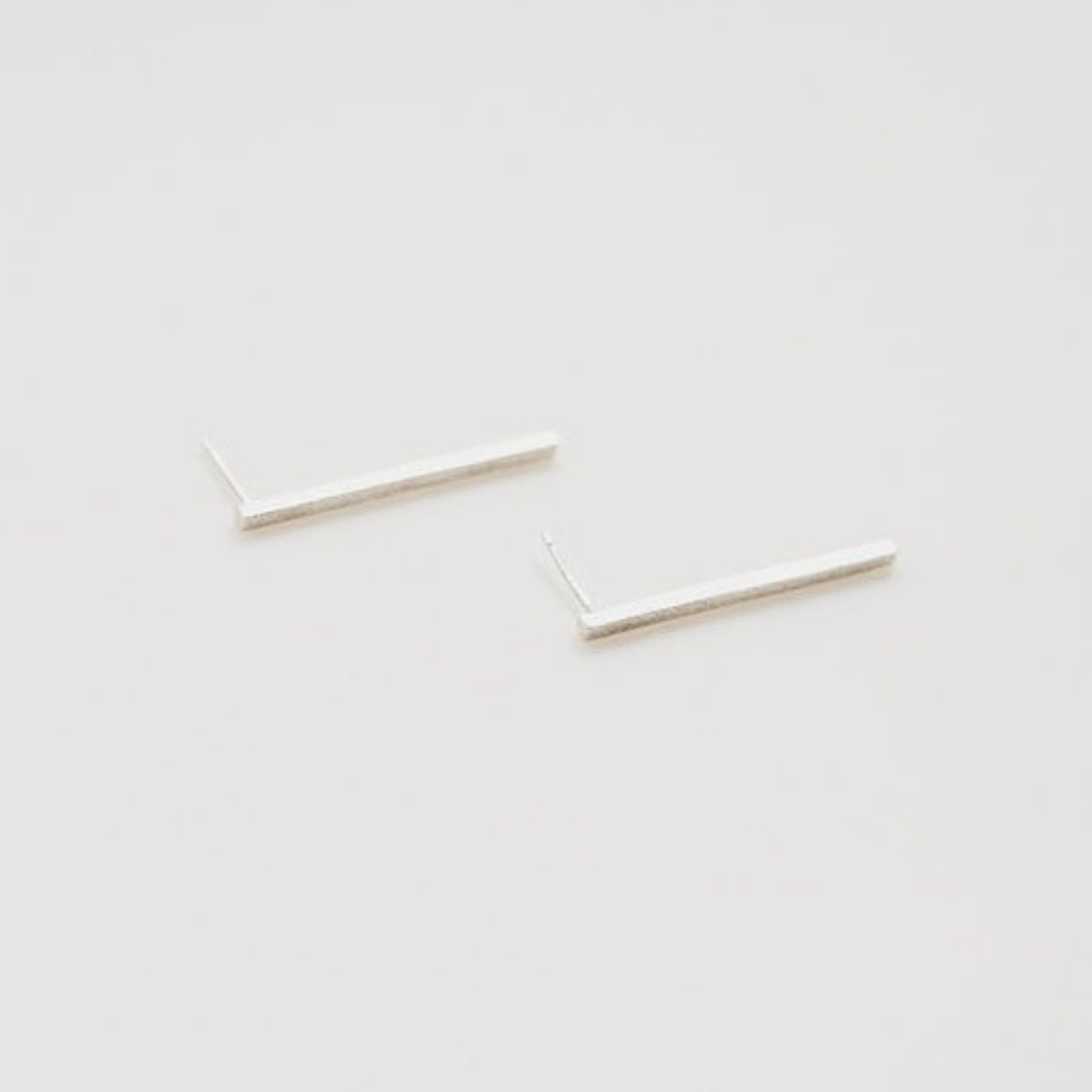 Sterling Silver Stick Earrings