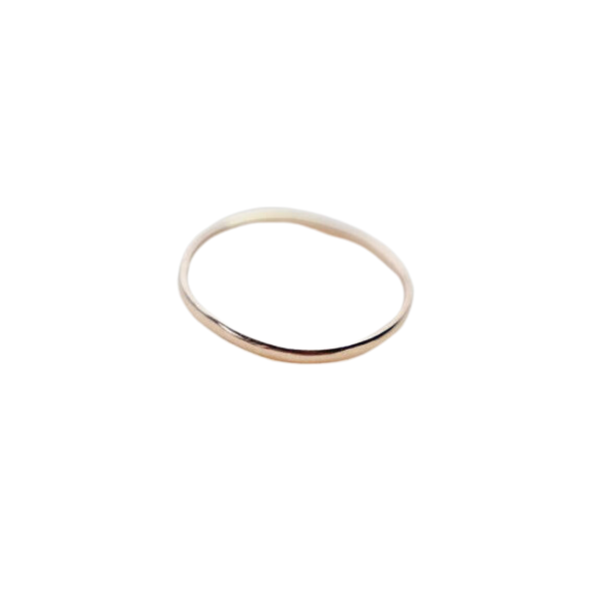 Simple Gold Stacker Ring