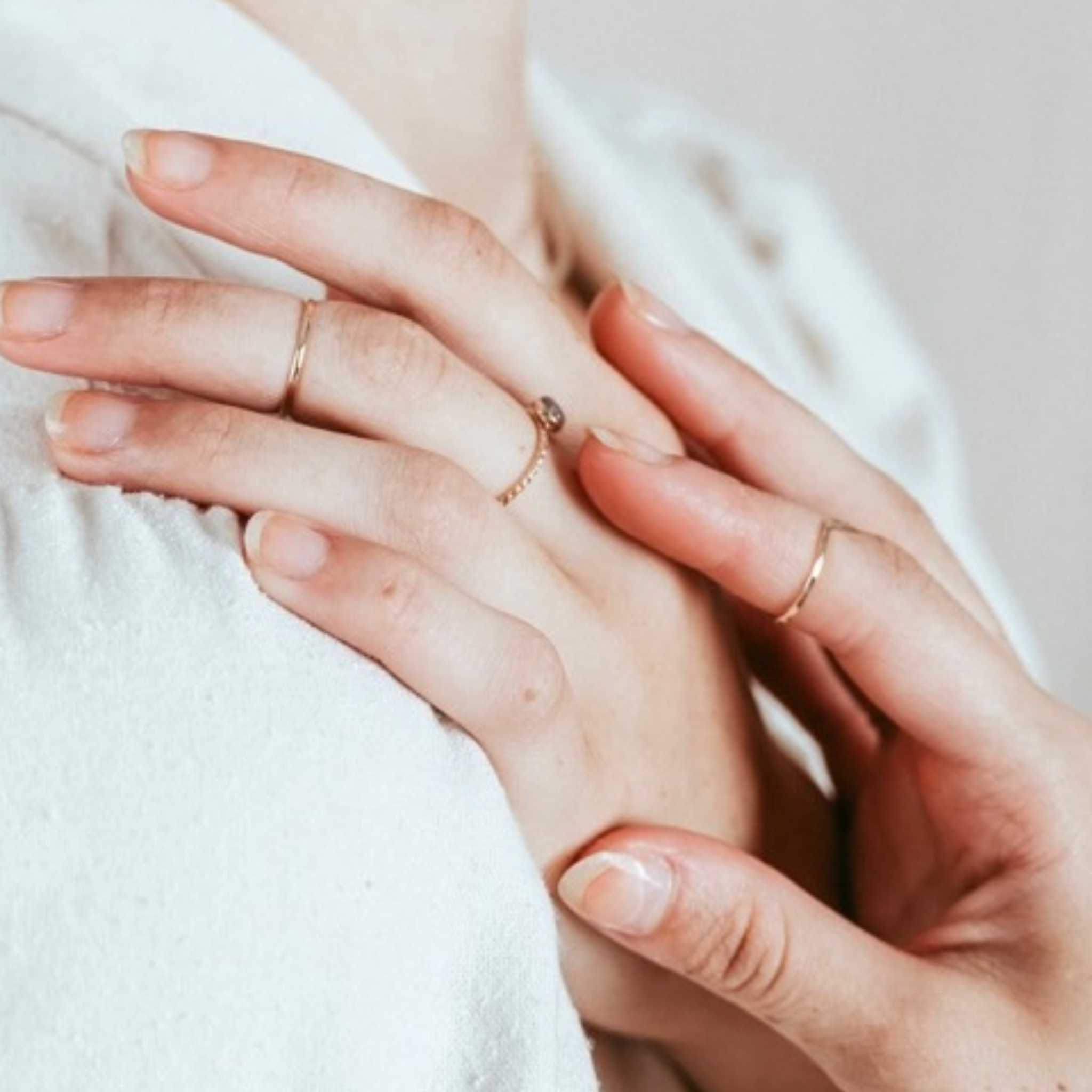 Simple Gold Stacker Ring