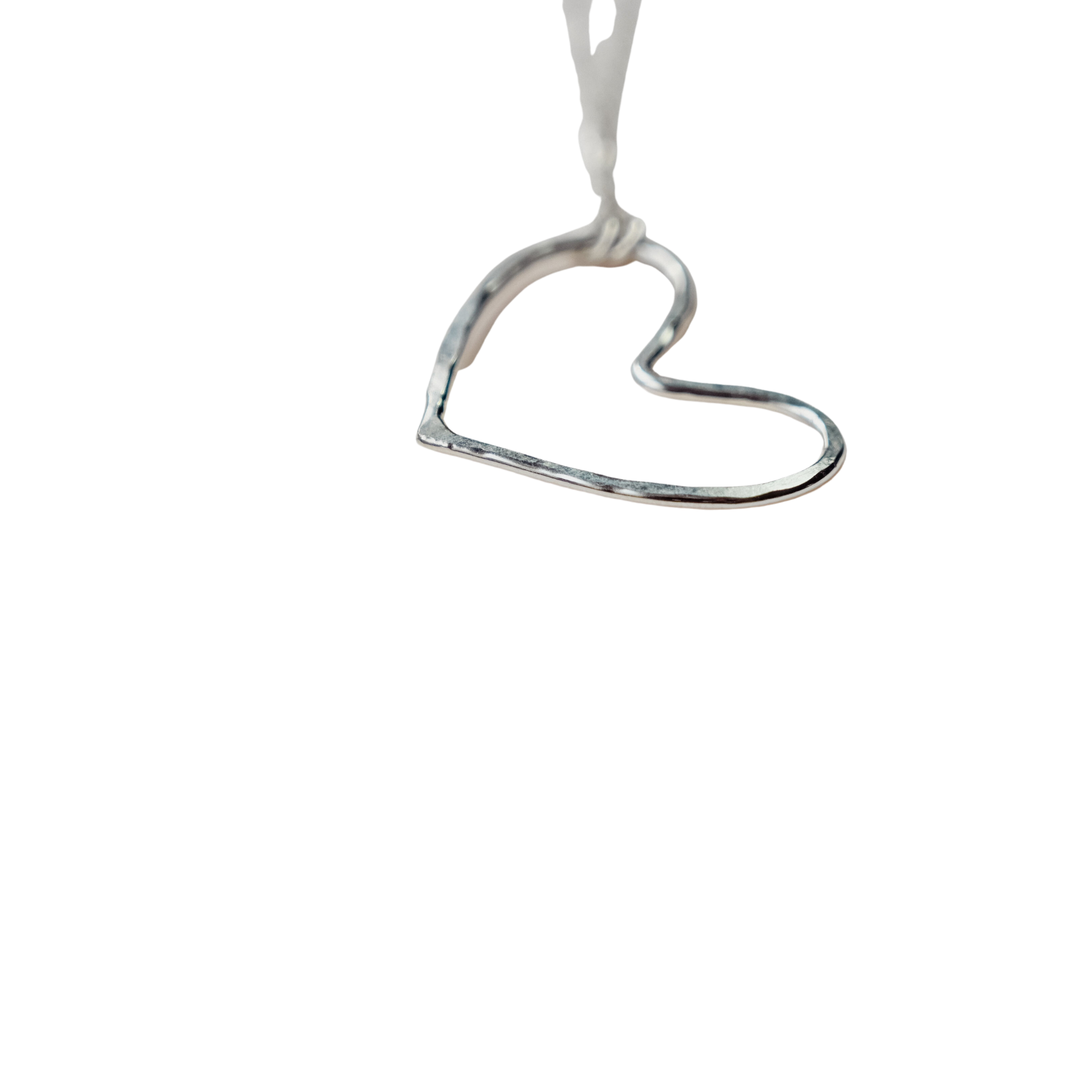 Small Silver Heart Necklace