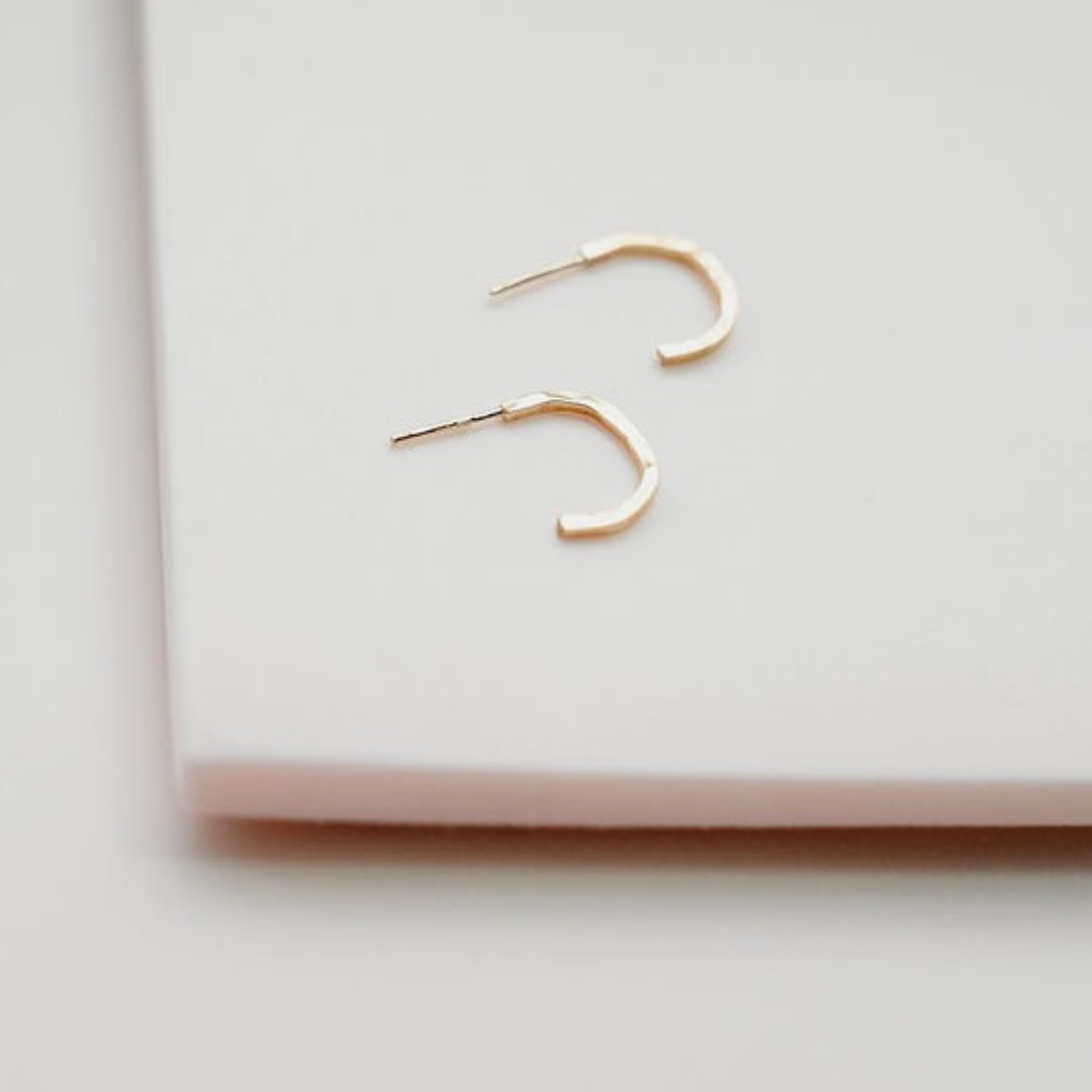 Branch Half Hoops in Gold