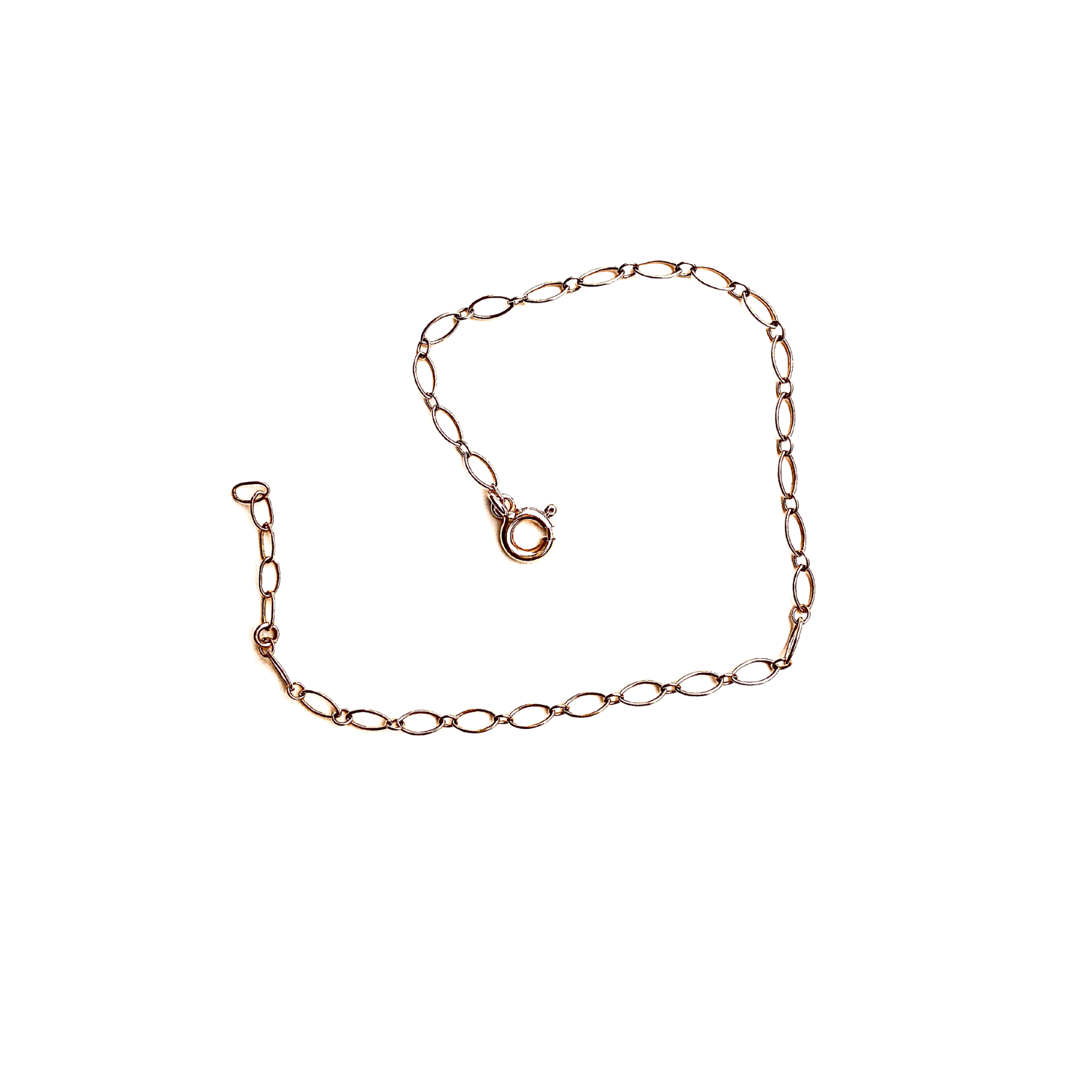 Oval Eye Chain Bracelet