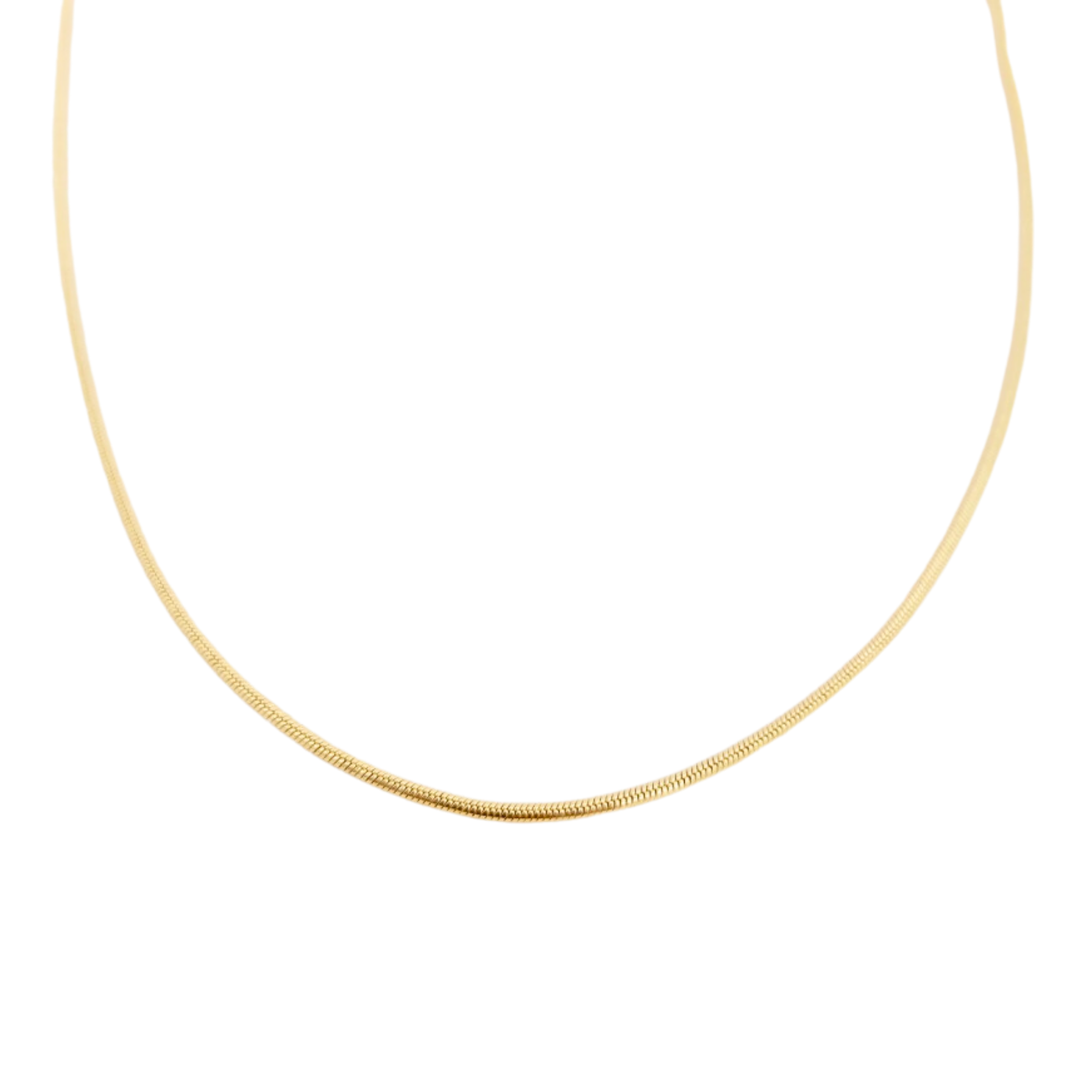 Gold Snake Layering Choker