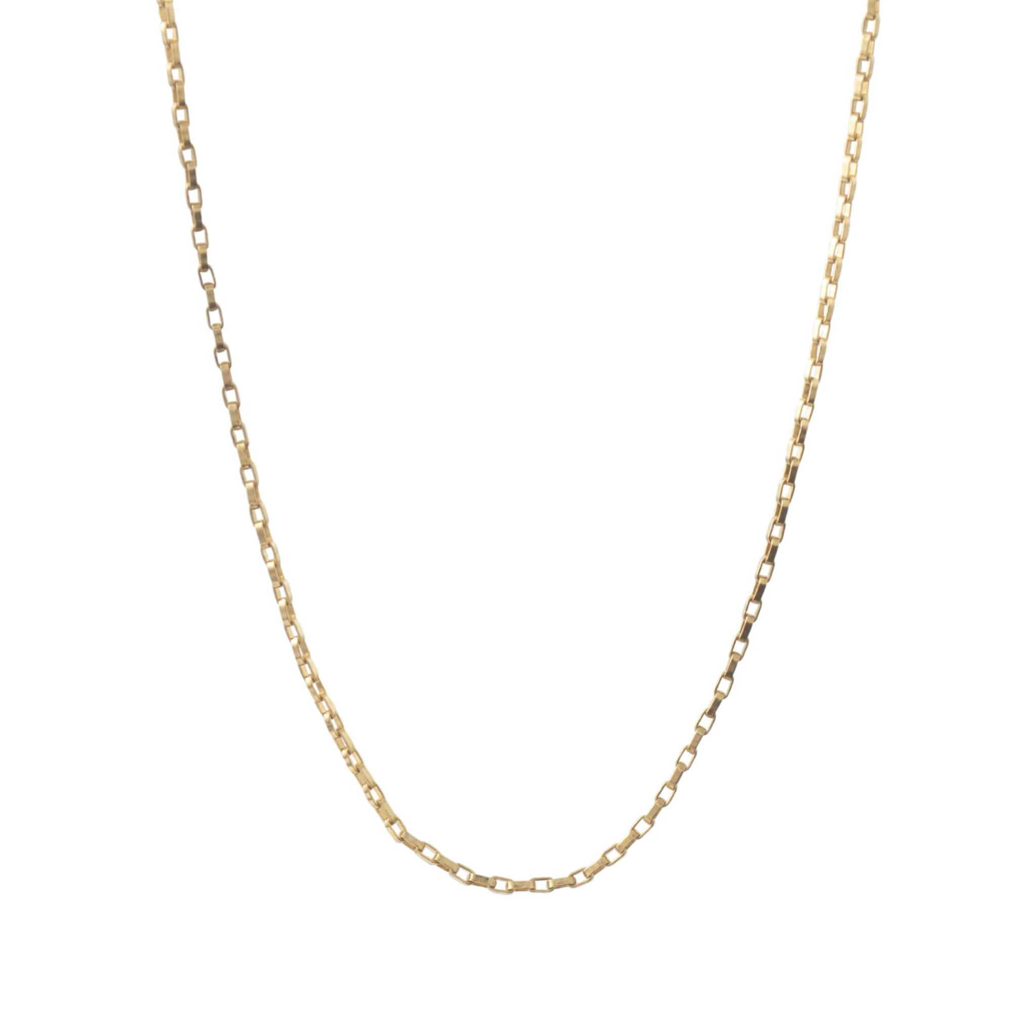 Box Chain Layering Necklace