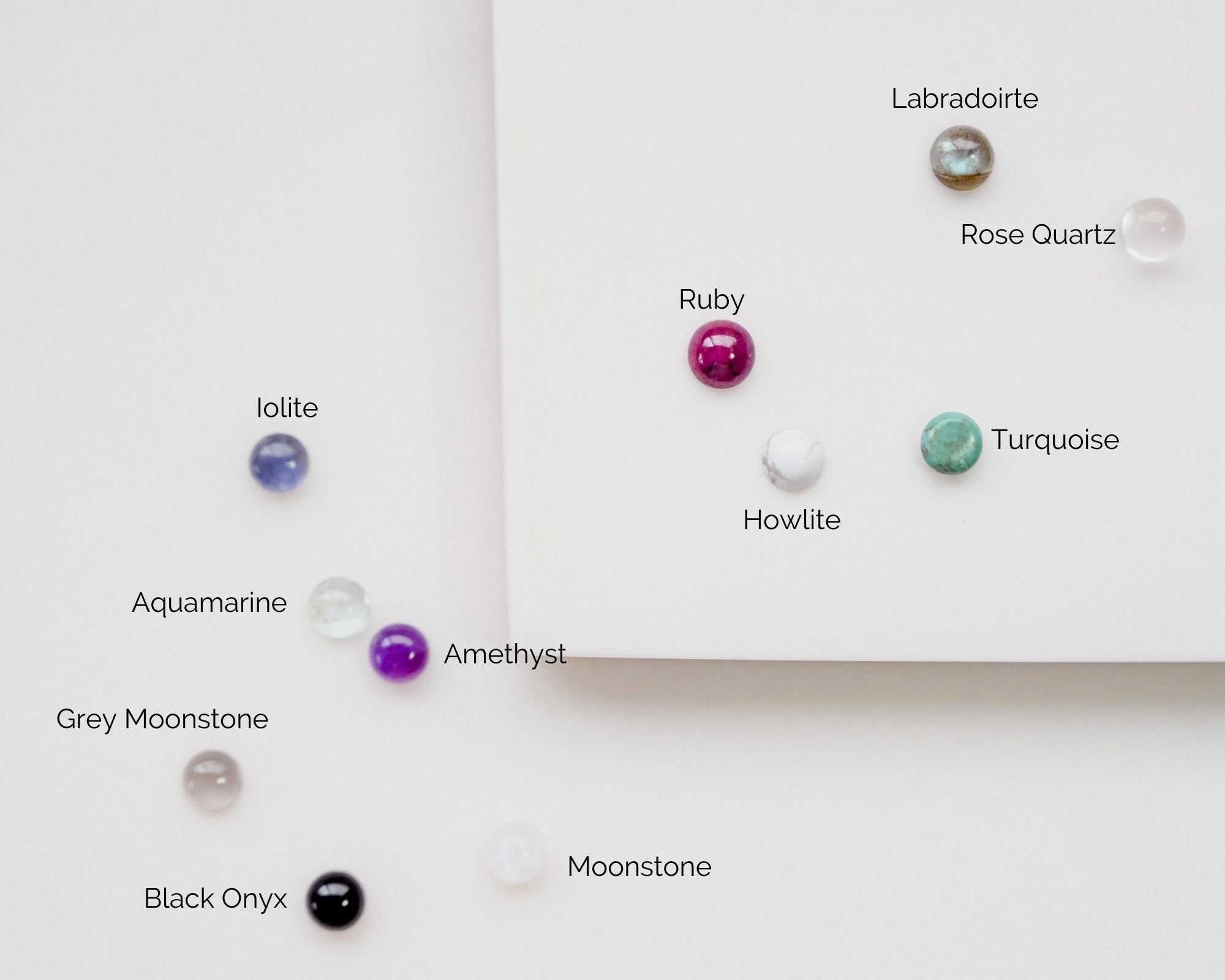 Gold-fill and Gemstone Studs