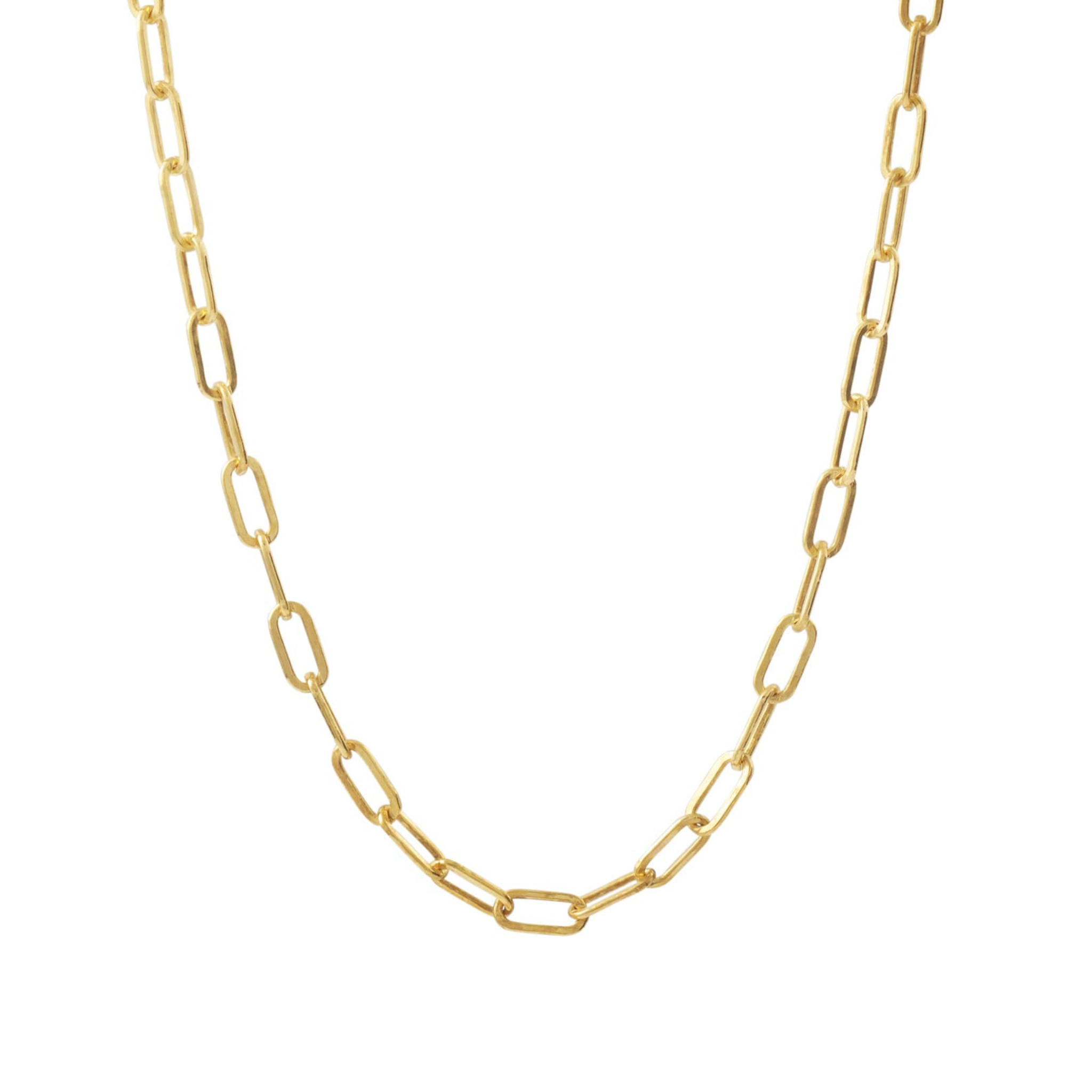 Gold Oval Layering Choker