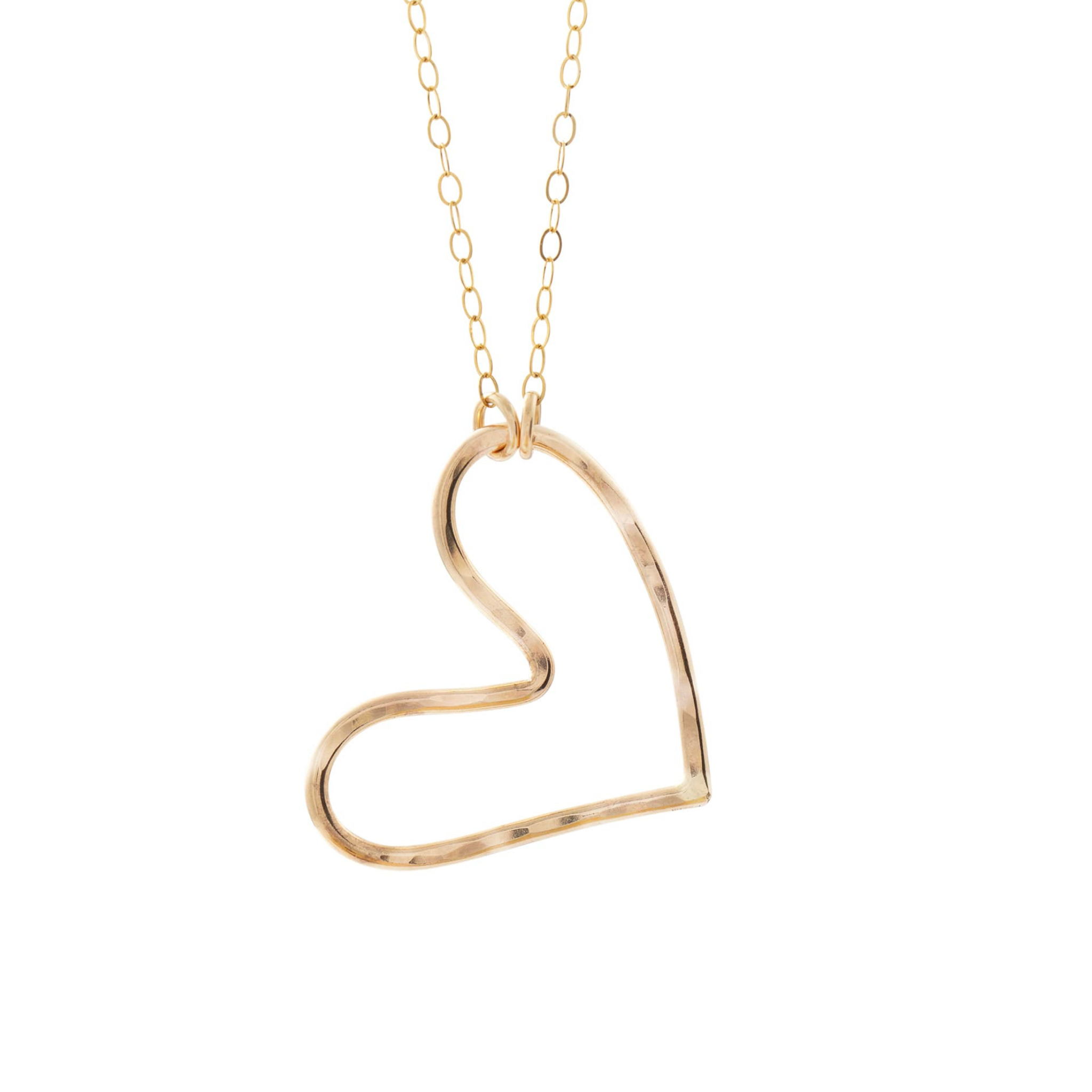 Gold Heart Necklace